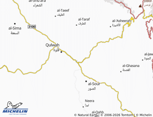 MICHELIN-Landkarte al-'Azeeziyyah - ViaMichelin