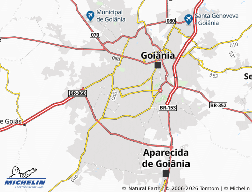 Mappa MICHELIN Anhangüera - ViaMichelin