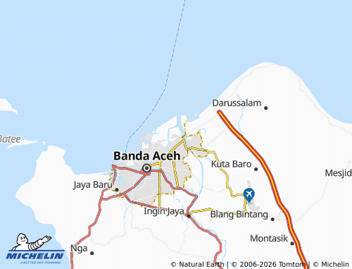 MICHELIN Tibang map - ViaMichelin