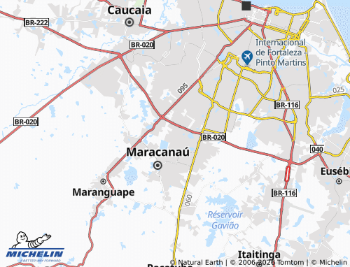 Carte MICHELIN Novo Oriente - ViaMichelin