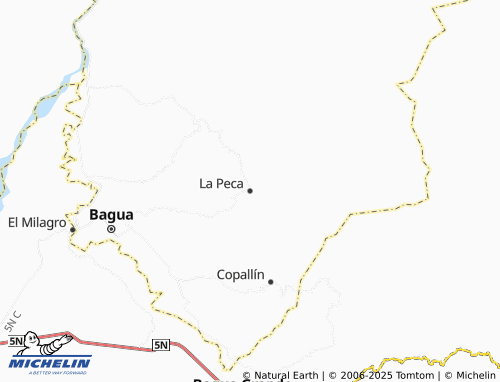 MICHELIN La Peca map - ViaMichelin