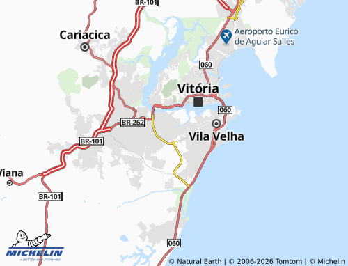 Mapa MICHELIN Santa Rita - ViaMichelin