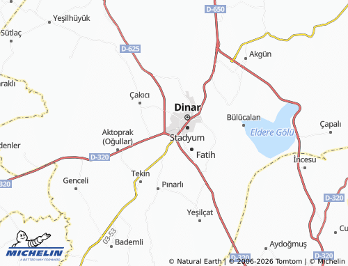 Carte MICHELIN Otogar - ViaMichelin