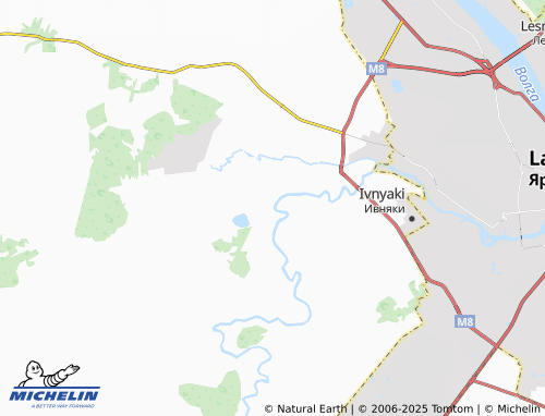 MICHELIN Medvedkovo map - ViaMichelin
