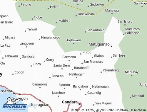 MICHELIN Balocawe map - ViaMichelin