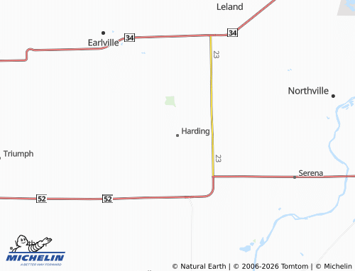 Mappa MICHELIN Harding - ViaMichelin
