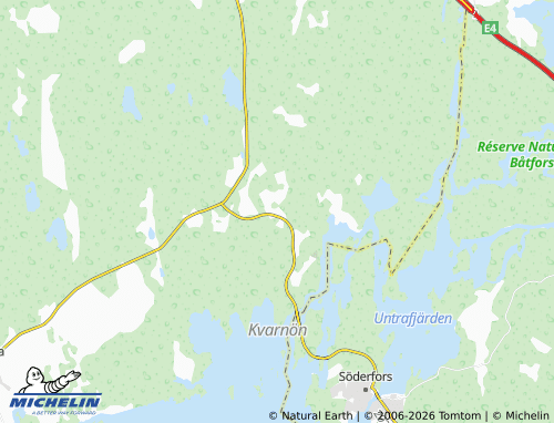 MICHELIN-Landkarte Lövåsen - ViaMichelin
