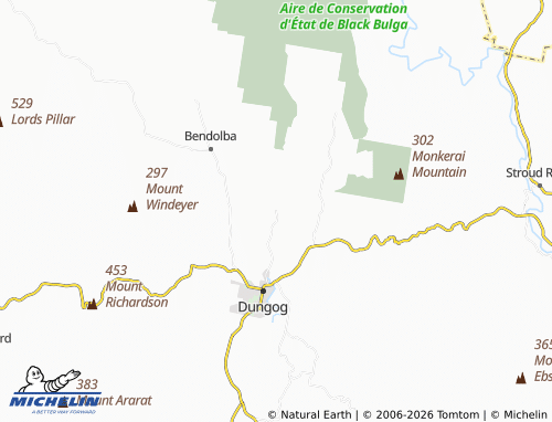 Mapa MICHELIN Fosterton - ViaMichelin