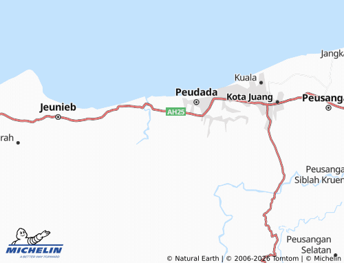 Mapa MICHELIN Blang Rangkuluh - ViaMichelin