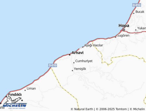 MICHELIN Boğaziçi map - ViaMichelin