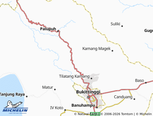 Mapa MICHELIN Koto Rantang - ViaMichelin