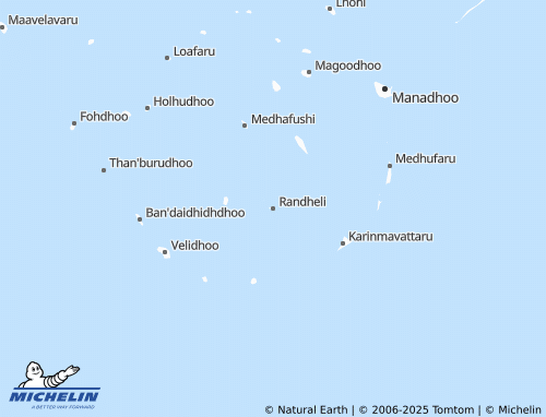 Carte MICHELIN Randheli - ViaMichelin