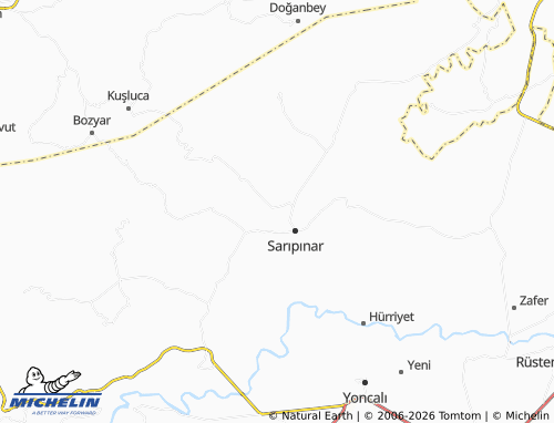 MICHELIN Sinan map - ViaMichelin