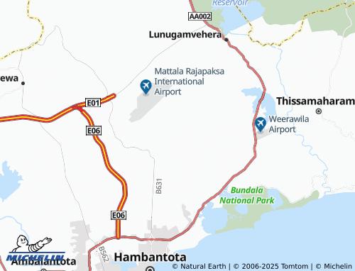 MICHELIN Thammennawa map - ViaMichelin