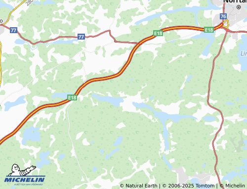 MICHELIN Täbyberg map - ViaMichelin