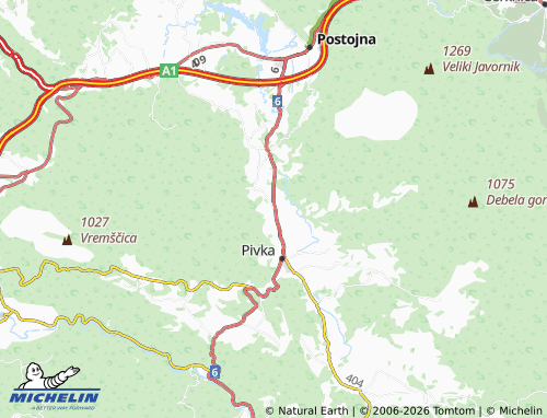 Mappa MICHELIN Selce - ViaMichelin