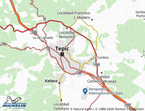 Kaart MICHELIN Zitacua - ViaMichelin