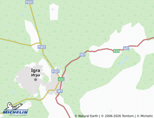 MICHELIN-Landkarte Chimoshur - ViaMichelin