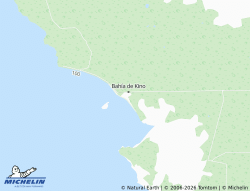 Mapa MICHELIN Bahía de Kino Centro - ViaMichelin
