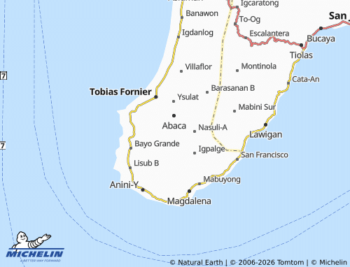 MICHELIN Danawan map - ViaMichelin
