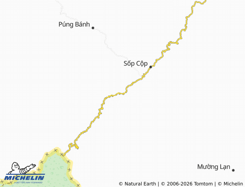 MICHELIN Nậm Lạnh map - ViaMichelin