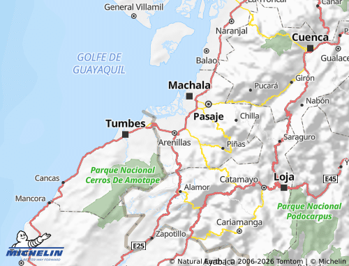 MICHELIN Arenillas map - ViaMichelin