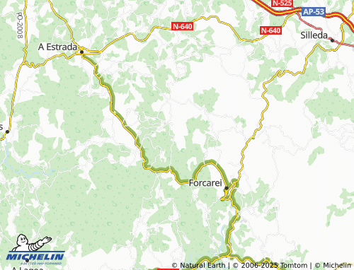 MICHELIN Liripio (San Xoán Bautista) map - ViaMichelin