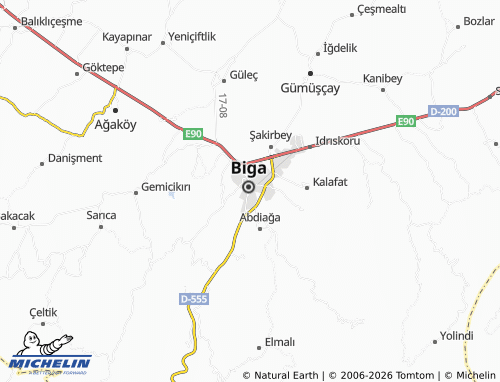Mappa MICHELIN Sakarya - ViaMichelin