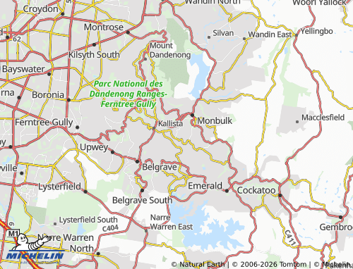 Mappa MICHELIN The Patch - ViaMichelin