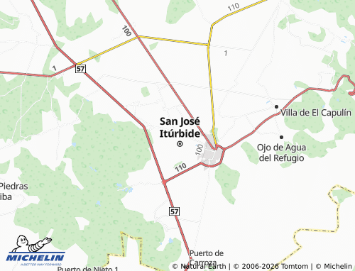 Mappa MICHELIN Real de San José - ViaMichelin