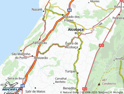 Carte MICHELIN Casal do Marques - ViaMichelin