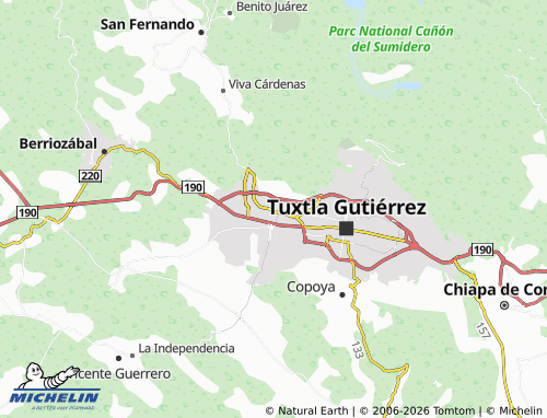 MICHELIN San José Yeguisste map - ViaMichelin