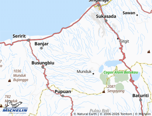 Mappa MICHELIN Pedawa - ViaMichelin