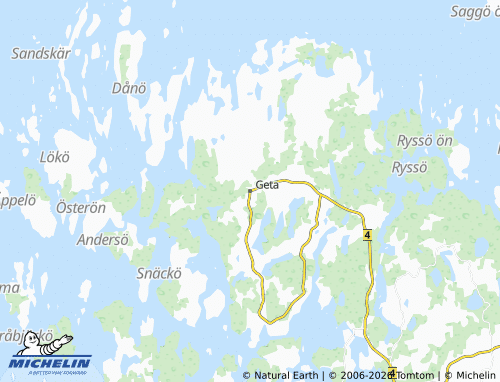 Mapa MICHELIN Geta - ViaMichelin