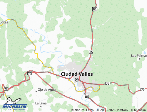 MICHELIN Juan González map - ViaMichelin