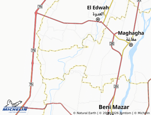 Mappa MICHELIN Nazlat Sheehah - ViaMichelin