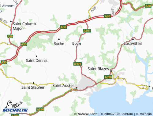 Carte MICHELIN Stenalees - ViaMichelin