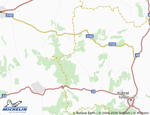 MICHELIN Seslav map - ViaMichelin