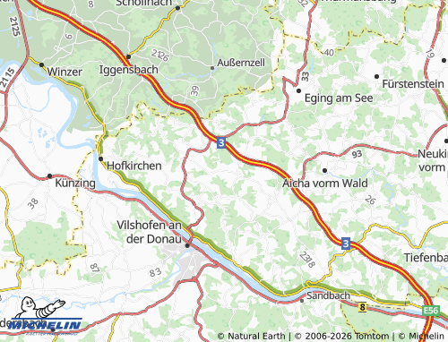 MICHELIN Tracking map - ViaMichelin