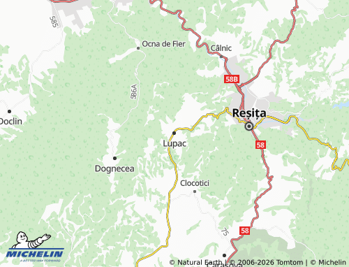 Mappa MICHELIN Lupac - ViaMichelin