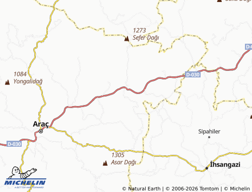 Mapa MICHELIN Çukurpelit - ViaMichelin