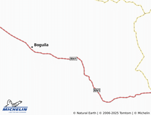 MICHELIN Bondoro Kota map - ViaMichelin