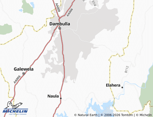 MICHELIN Walgamwewa map - ViaMichelin