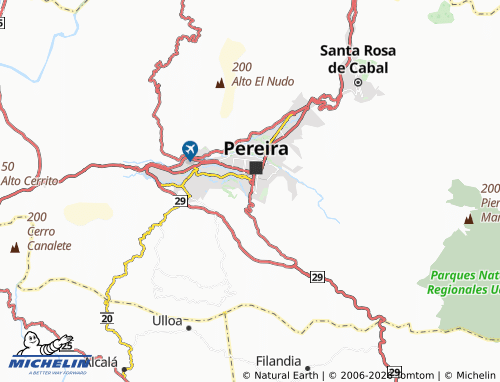 MICHELIN Villa del Sol map - ViaMichelin
