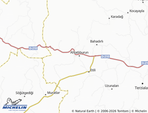 MICHELIN Şerbetli map - ViaMichelin