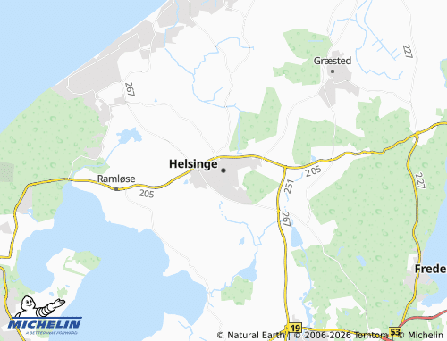 MICHELIN-Landkarte Helsinge - ViaMichelin