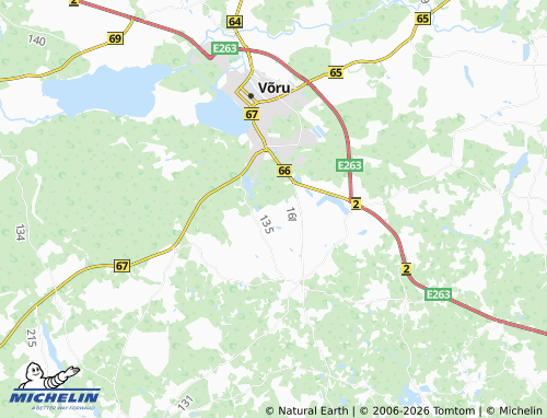 MICHELIN Meegomäe map - ViaMichelin