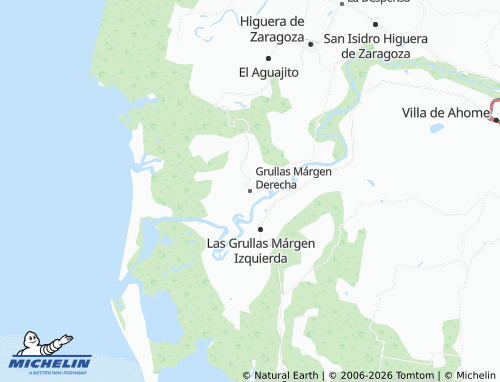 Mapa MICHELIN Grullas Márgen Derecha - ViaMichelin
