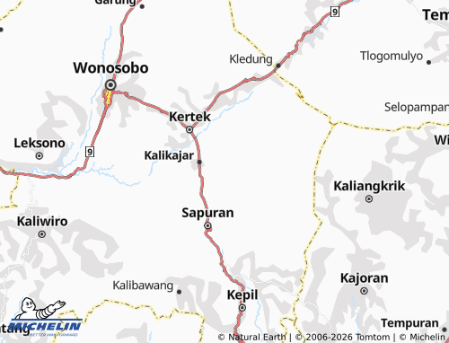 MICHELIN Karangduwur map - ViaMichelin