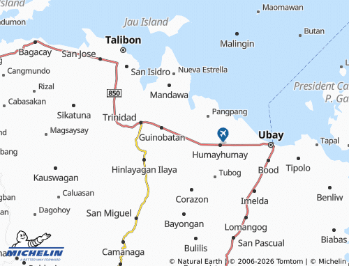 MICHELIN Tagum Norte map - ViaMichelin